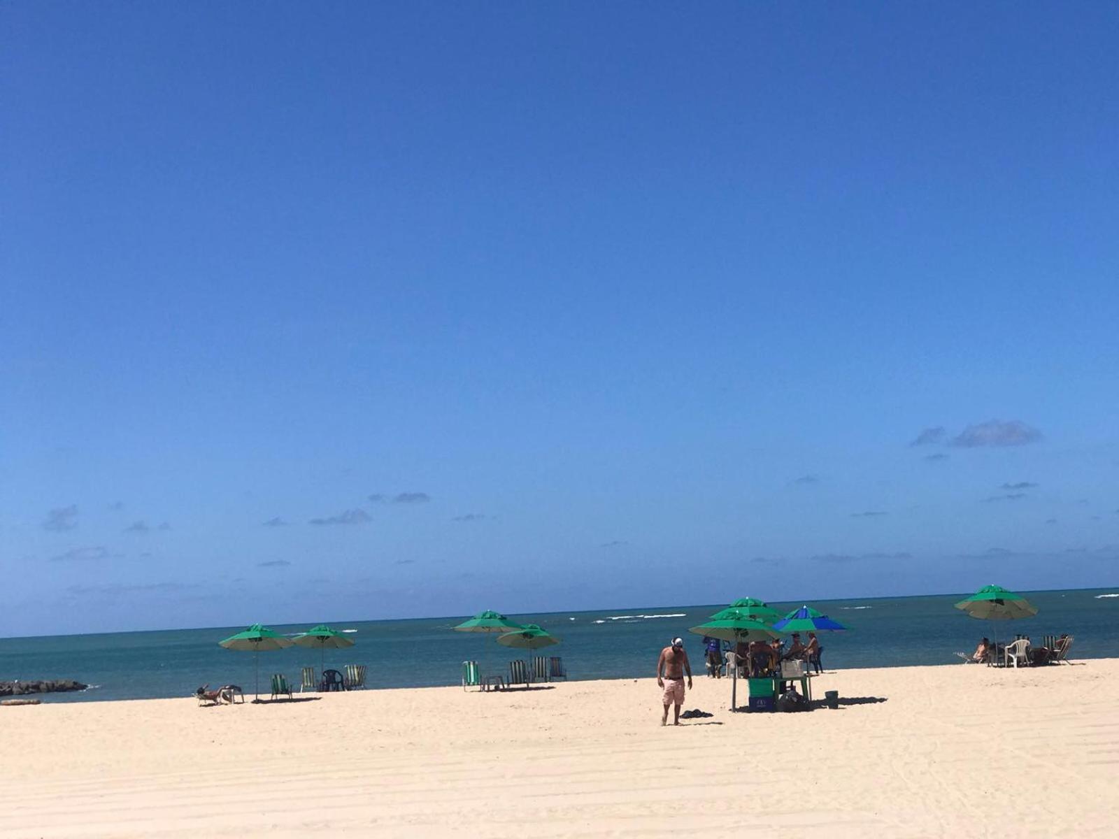 Apto 3 Quartos Pe Na Areia Prox De Recife Esterno foto