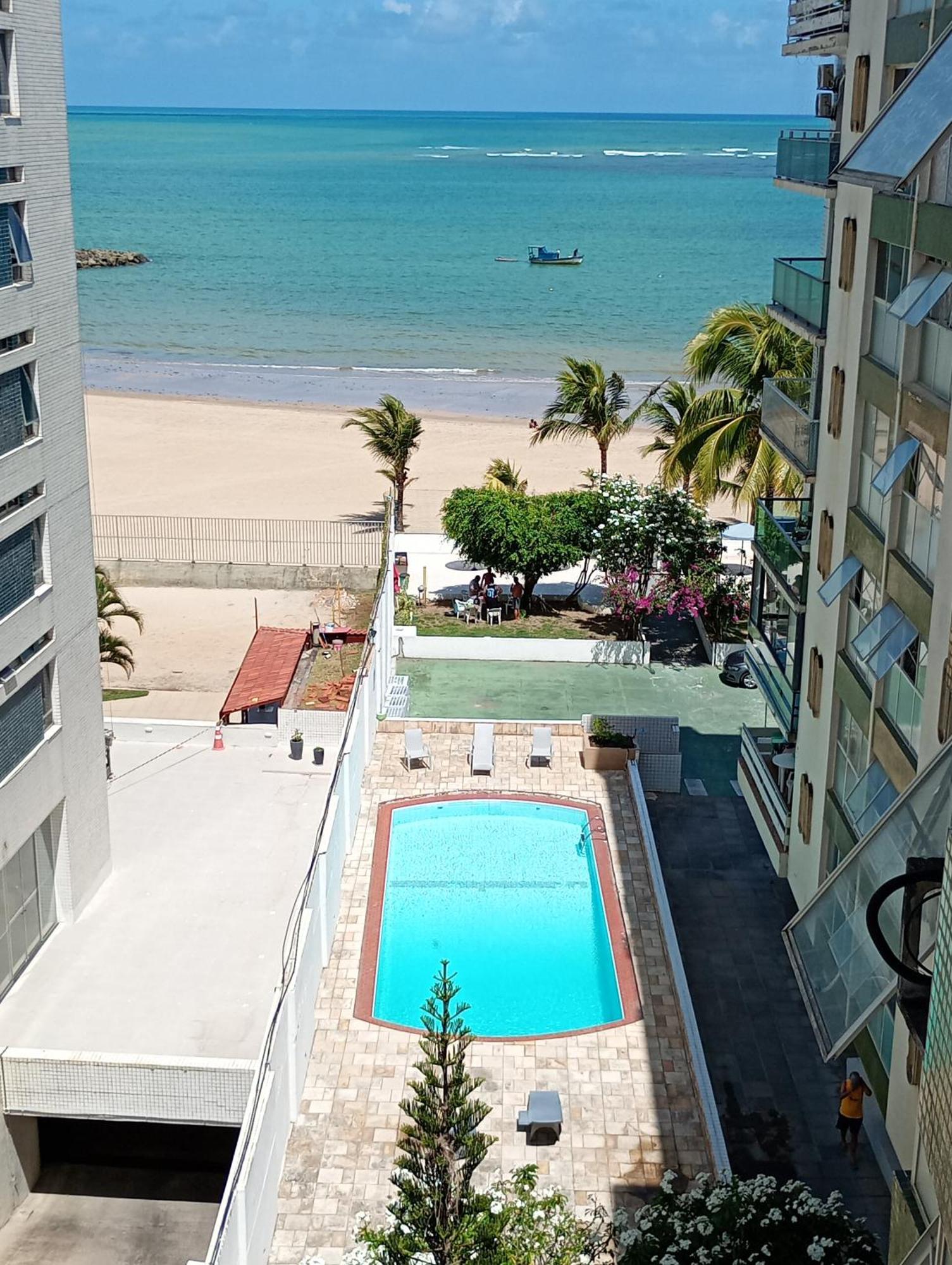 Apto 3 Quartos Pe Na Areia Prox De Recife Esterno foto